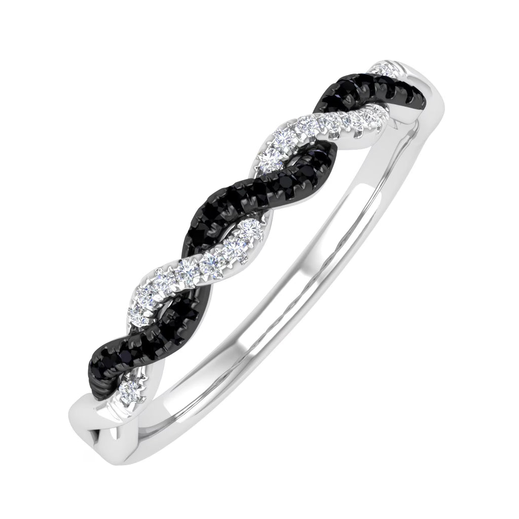 10k White Gold Diamond Wedding Band Ring P874528