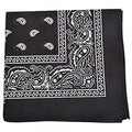 96 Pack 100% Polyester Paisley Bandanas Y50389