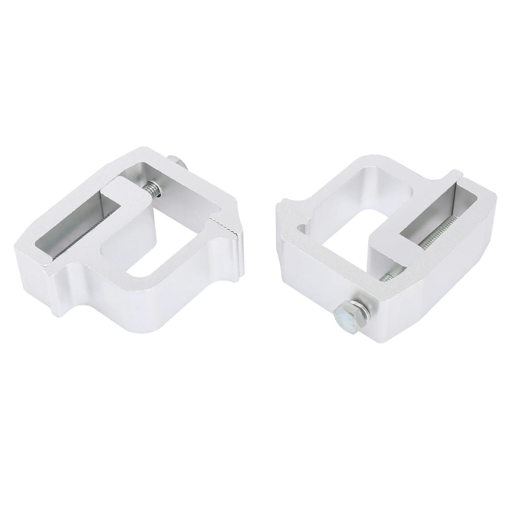 6Pcs Aluminium Alloy Truck Caps Shell Mounting Clamps I65764