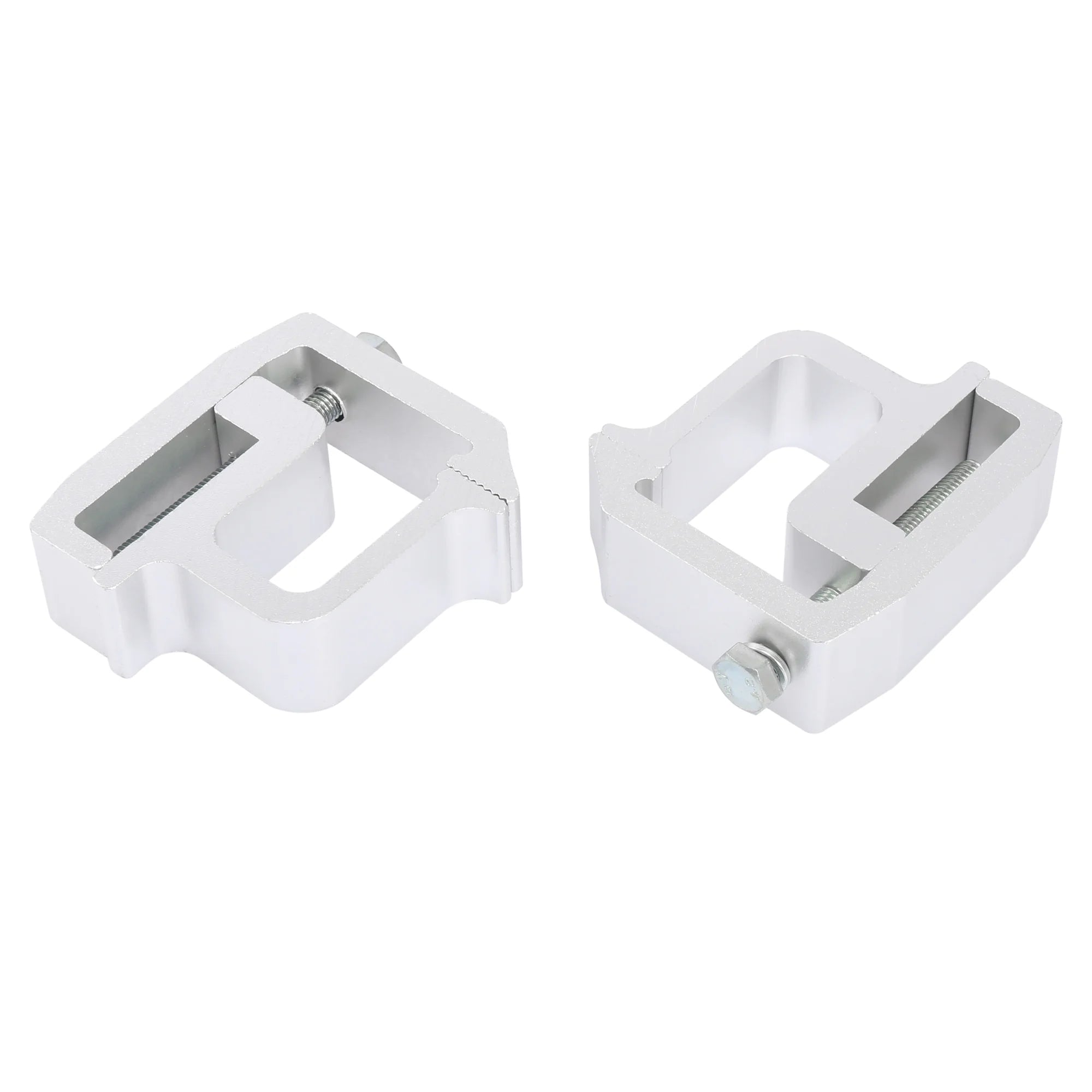 6Pcs Aluminium Alloy Truck Caps Shell Mounting Clamps I65764