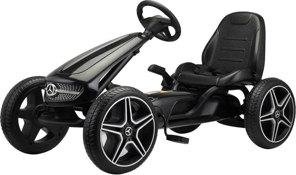 Pedal Go Kart for Kids, 4 Wheel, Adjustable Seat P4658
