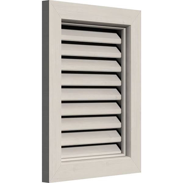 28 inchw x 32 inchh Primed Western Red Cedar Gable Vent D70886