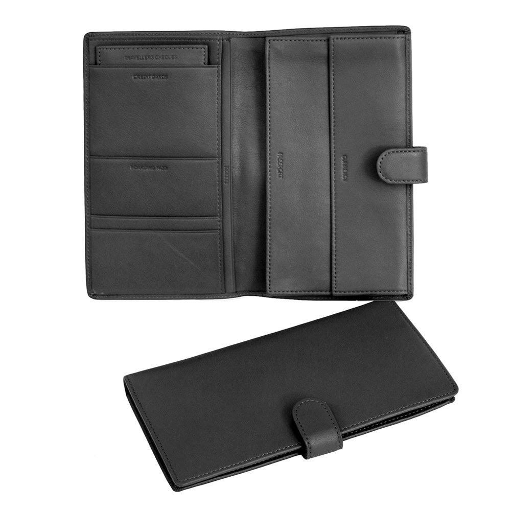 Black Passport and Travel Document Case B3240