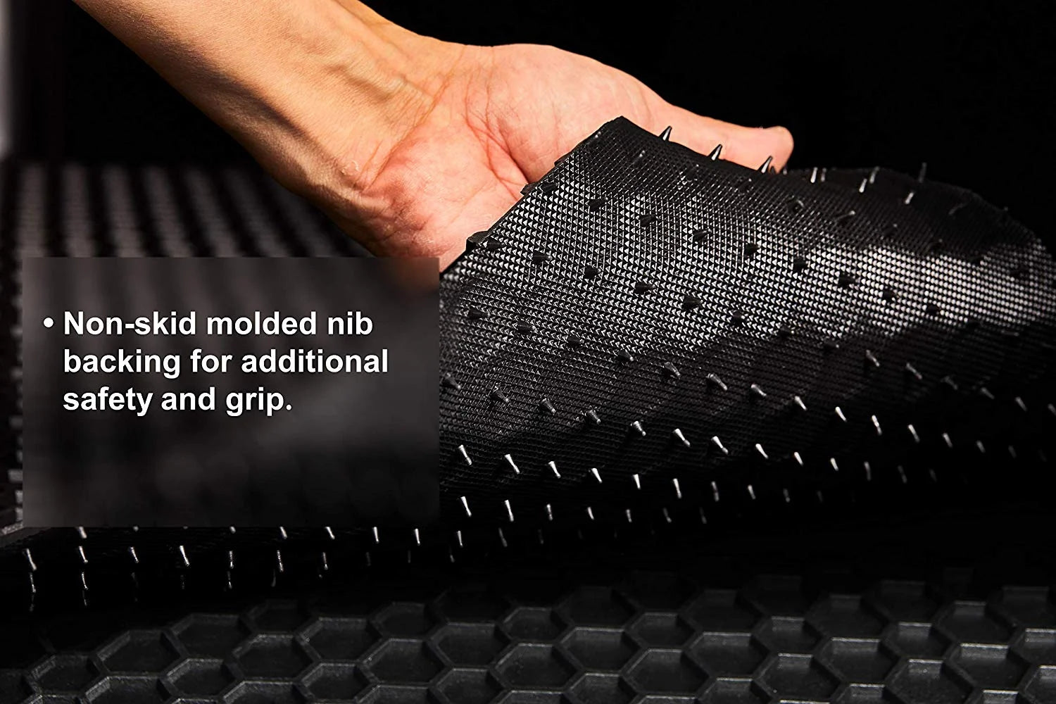 Black Rubber Cargo Mat D29335