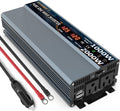 1000 Watt 12V DC to 110V AC Power Inverter with 2 AC Outlets and USB Port P63332
