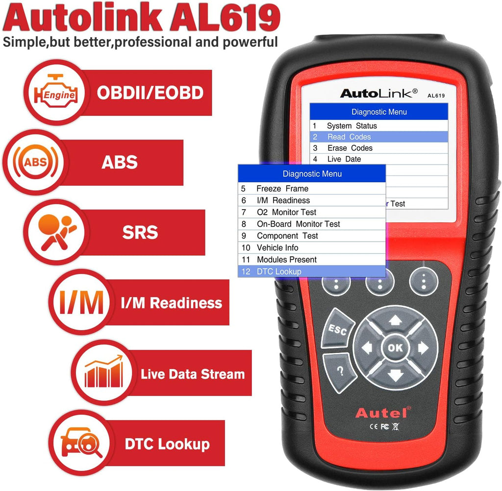 Automotive Diagnostic Scan Tool OBD2 Scanner Z195