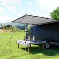 Retractable Waterproof SUV Rooftop Car Awning Grey 7.6'x8.2' P4889