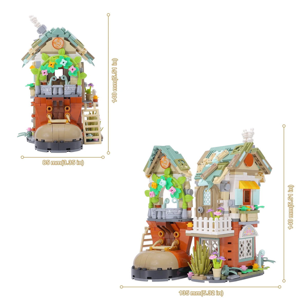 709-Piece Mini Bricks Building Blocks Toy Set U143199