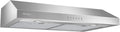30 inch Under Cabinet Range Hood with 900 CFM, Stainless Steel, 4 Speed, Aluminum Mesh Filters, LED Lights E1909