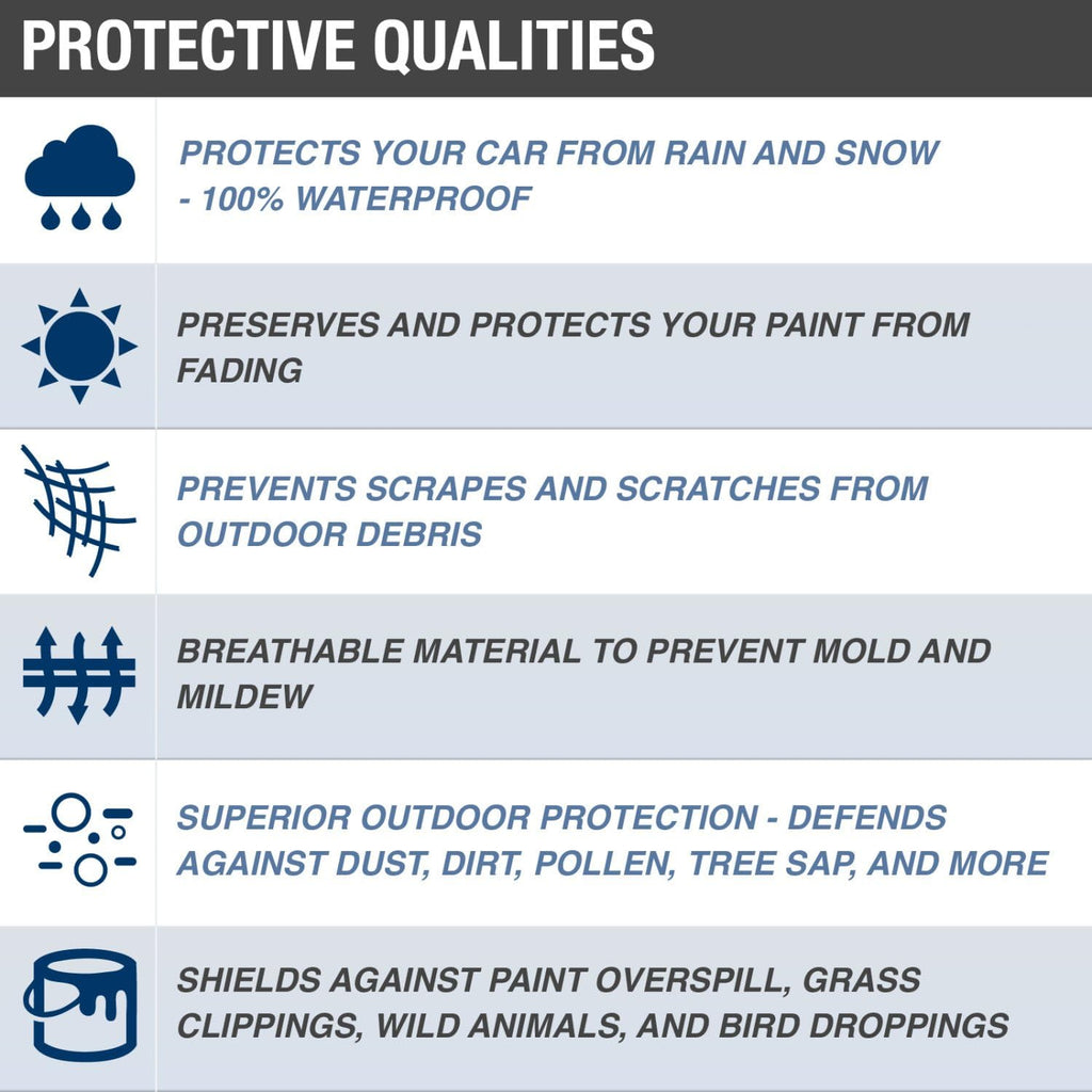 Tan Waterproof Dustproof UV Treated Car Cover D5481
