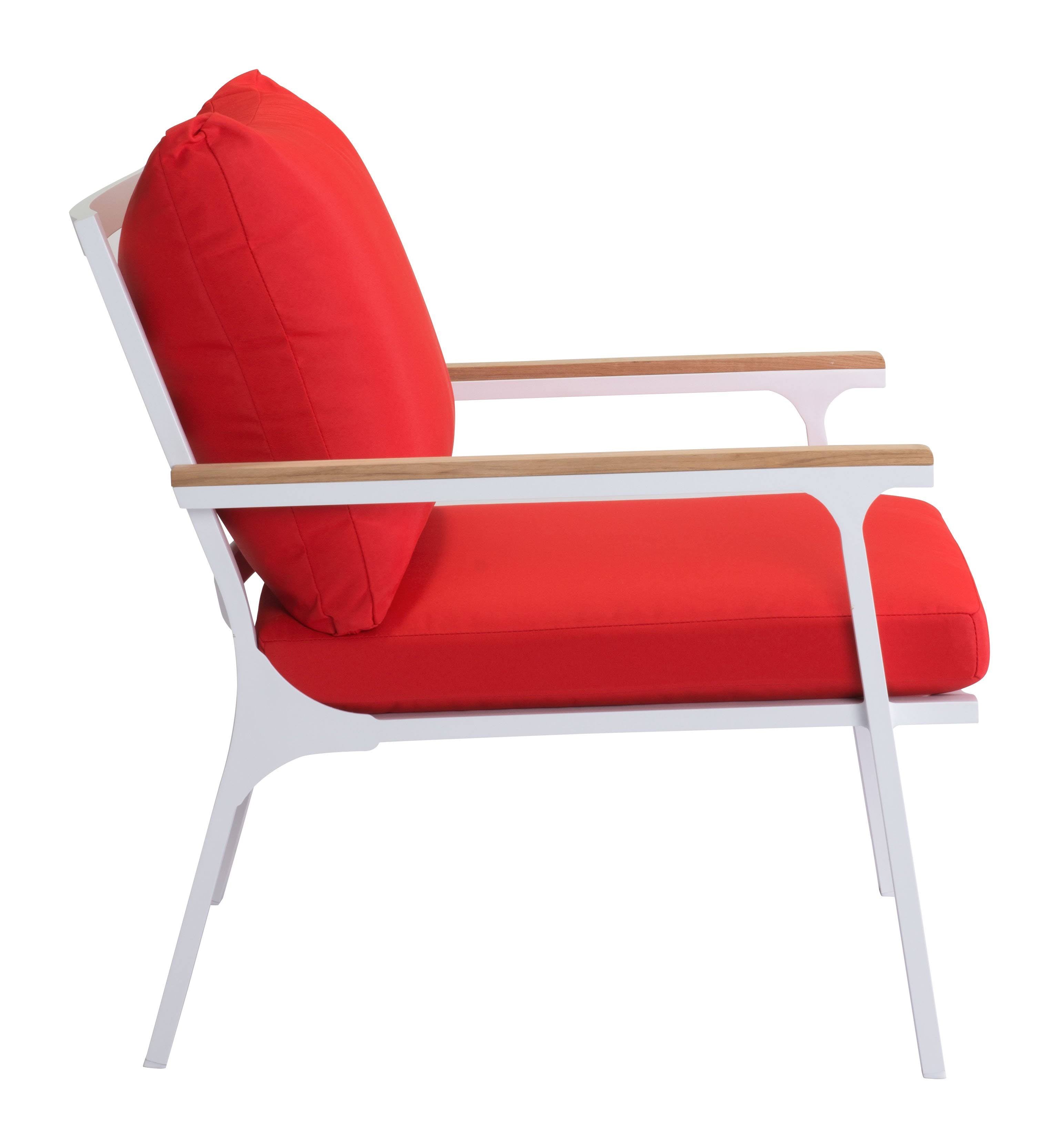 Light Gray Beach Arm Chair V634683