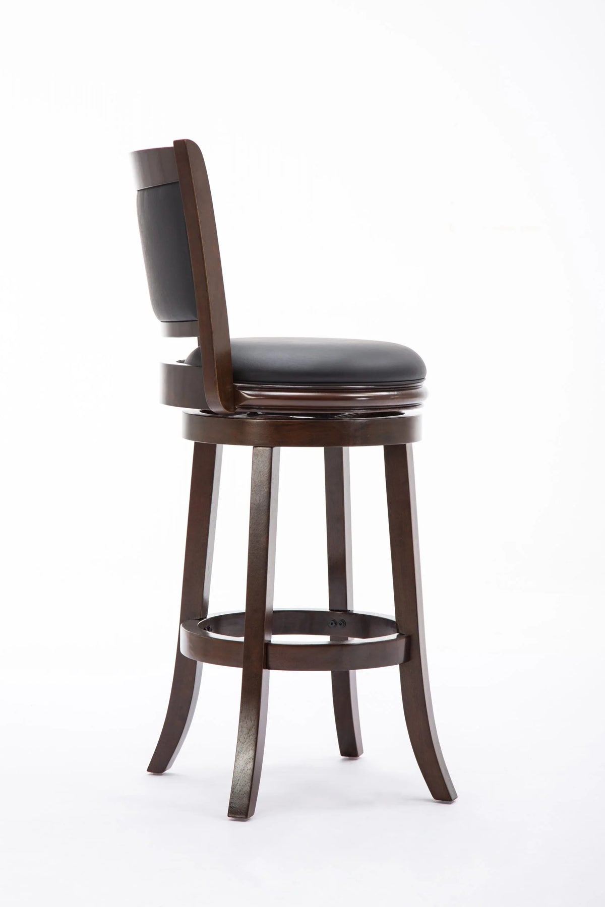 Cappuccino Swivel Wood Kitchen Bar Stool N18633