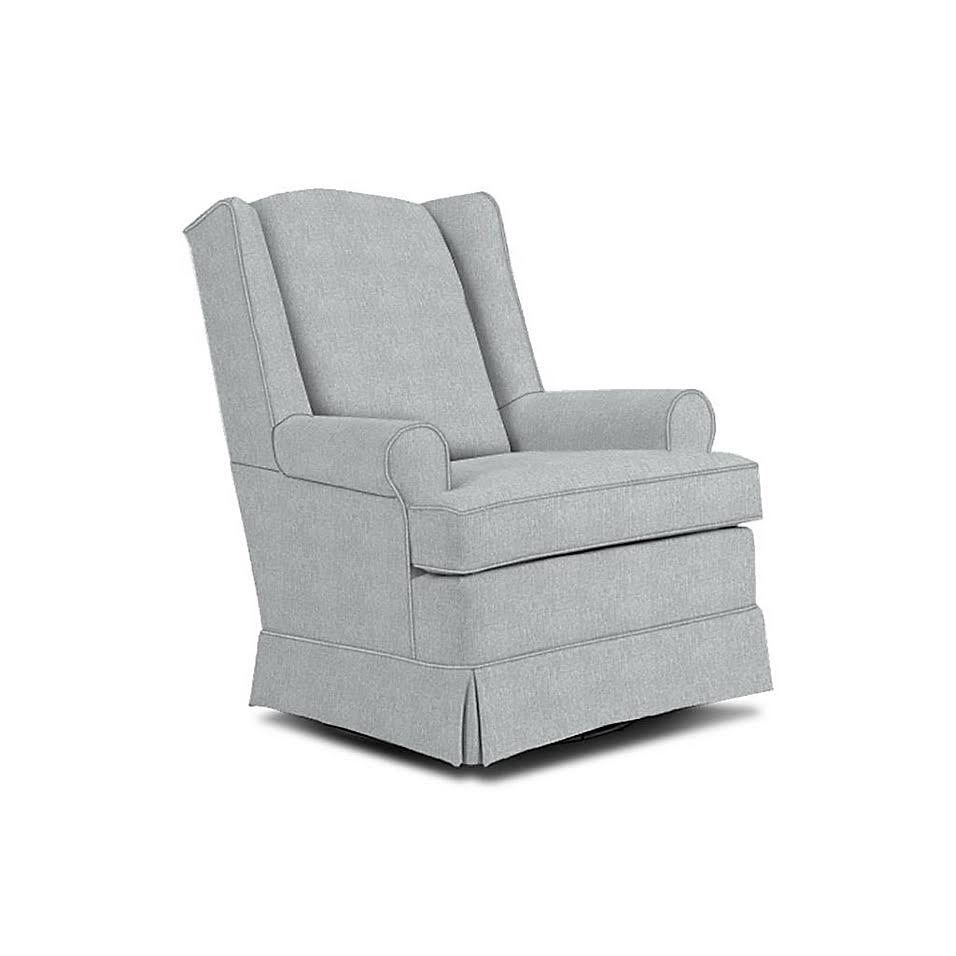Steel Grey Swivel Glider Chair X66506