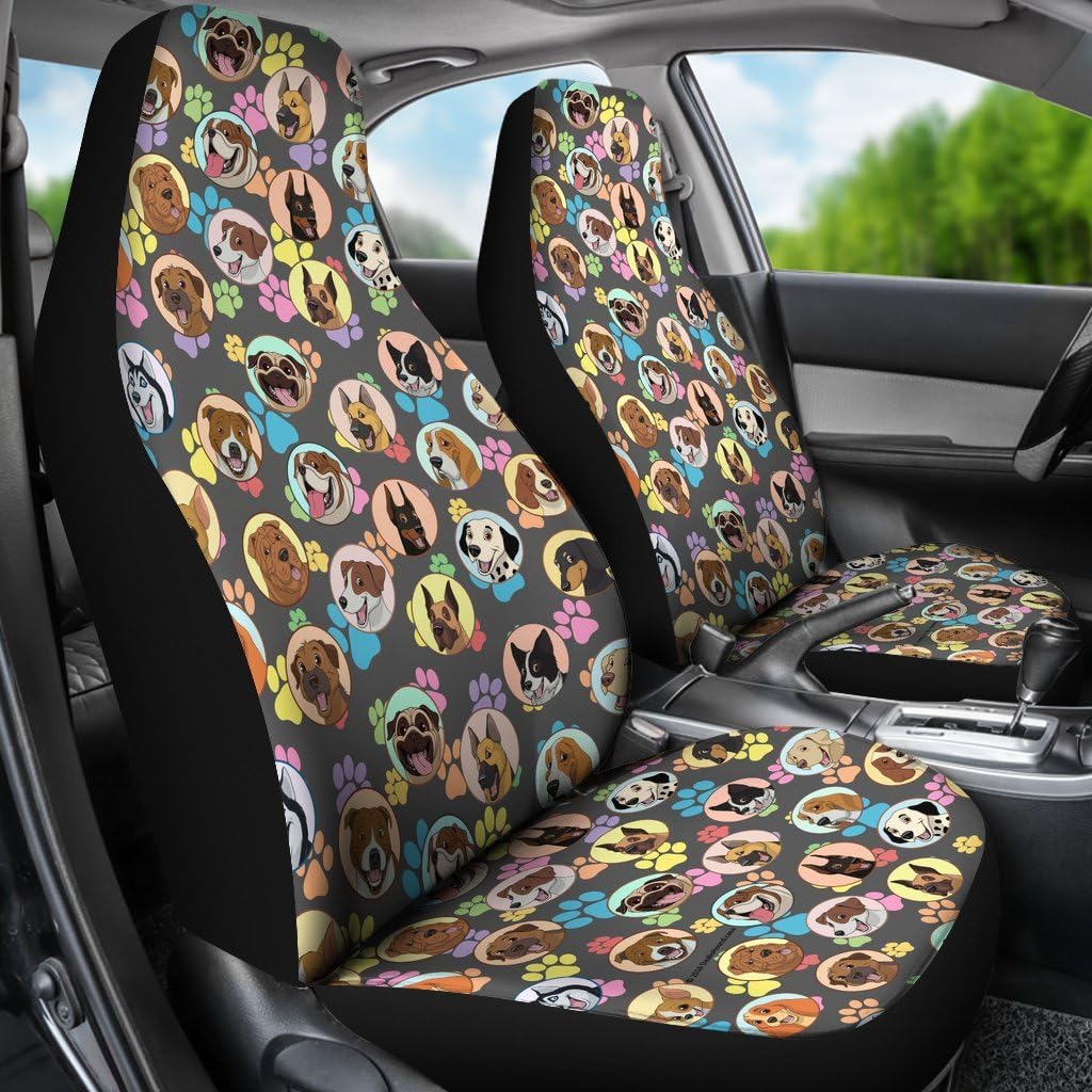 Microfiber Car Seat Covers Set of 2 C10458