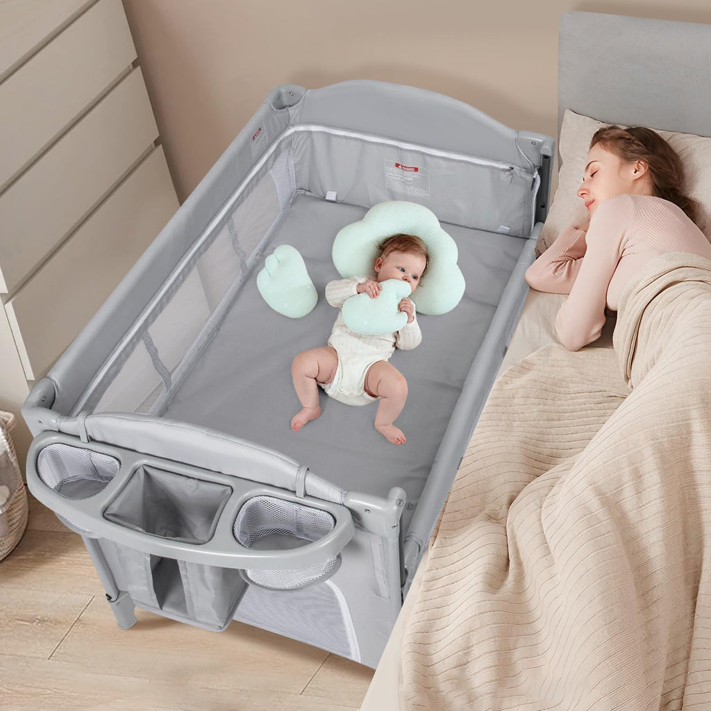 5-in-1 Portable Crib with Carry Bag M12674