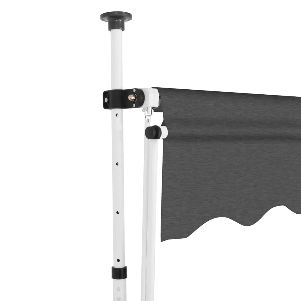 118.1" Anthracite Retractable Awning P315505