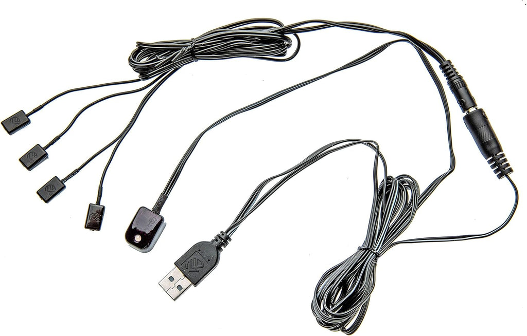 Infrared IR Repeater Kit / Remote Control Extender Cable (2 Device) F965