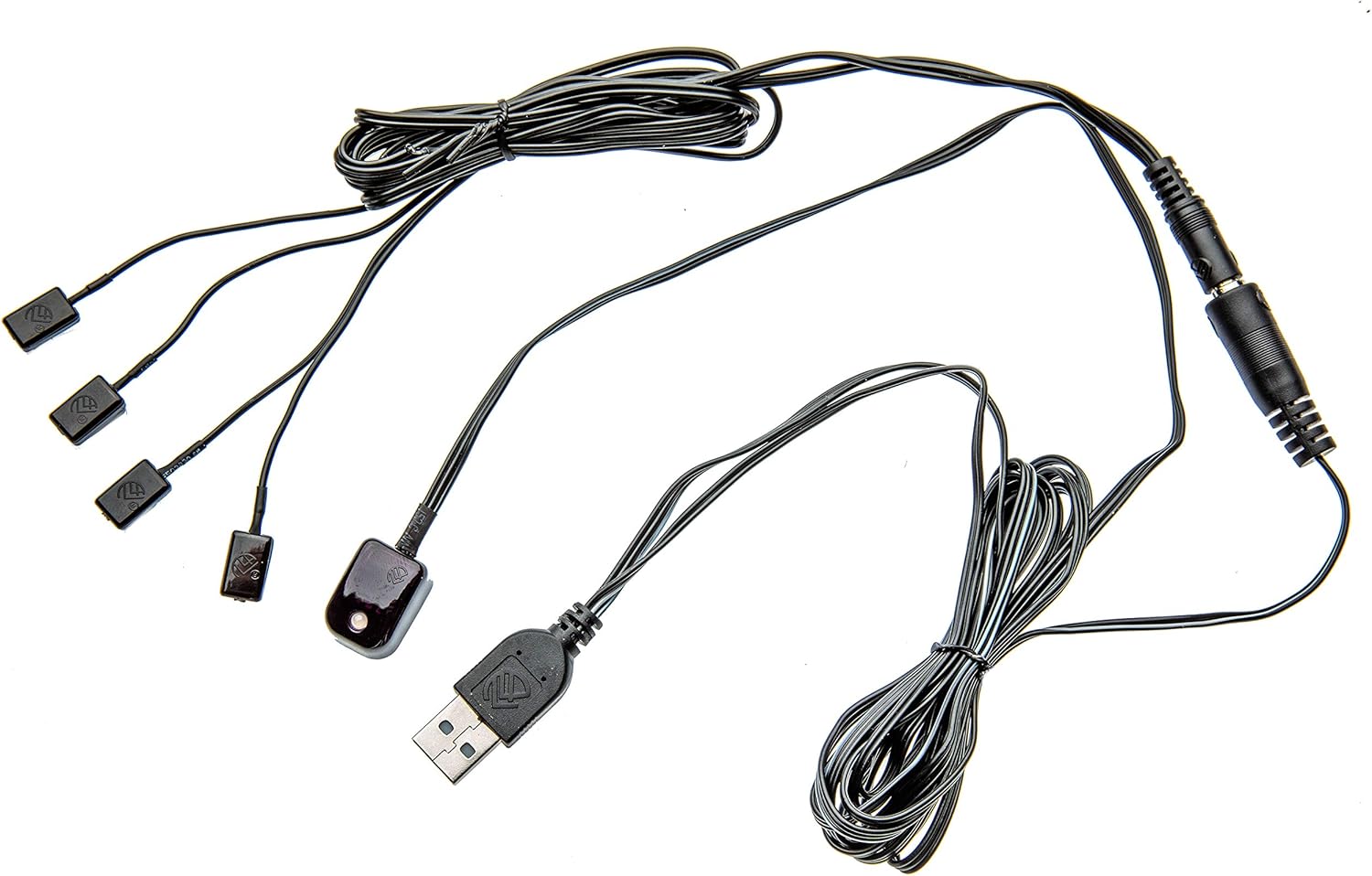Infrared IR Repeater Kit / Remote Control Extender Cable (2 Device) F965