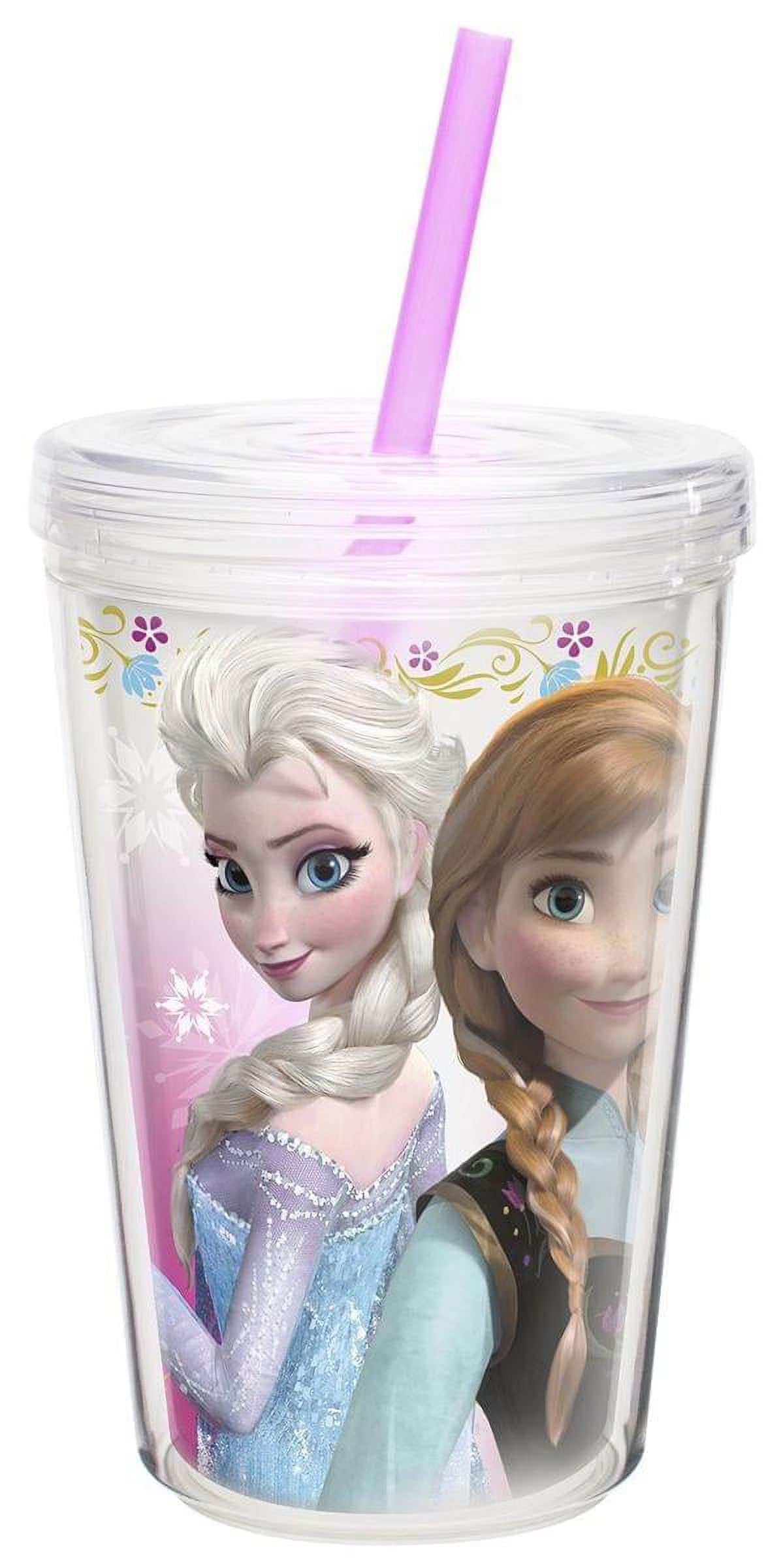 Insulated Tumbler with Screw-on Lid and Straw K82662