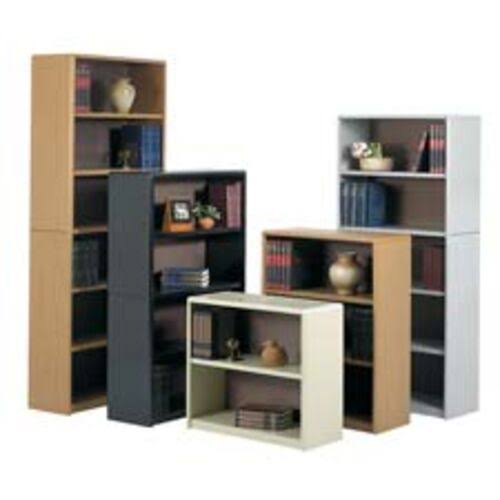 Gray 4-Shelf Bookcase V9460