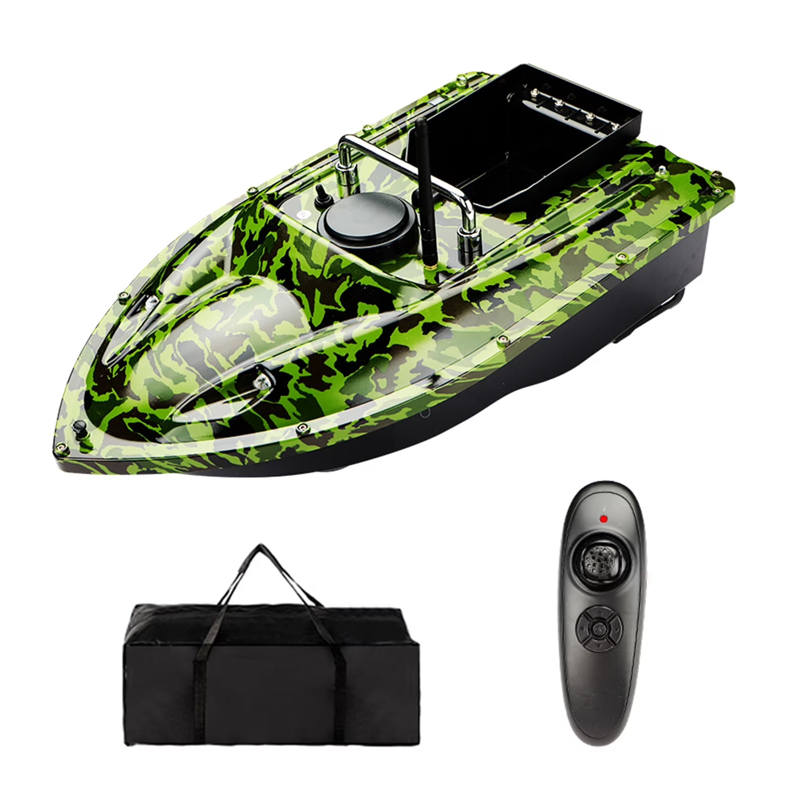 12000mah Battery Remote Control Bait Boat with Night Light F490758