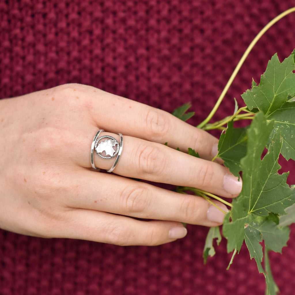 Sugar Maple Leaf Ring D773