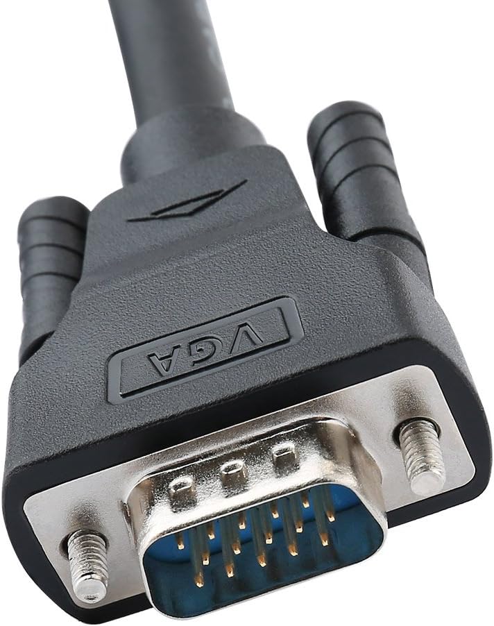 Black VGA Cable 150 Feet Pack of 2 O805198