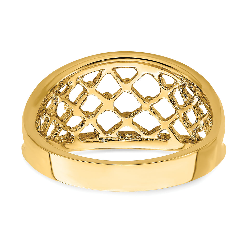 Tapered Mesh Band Ring G51578