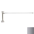 Polished Chrome Mini Cross Handle Toilet Supply Kit L591719