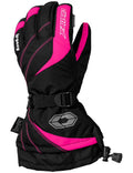 Black/Pink Glo XXL Snowmobile Gloves L606268