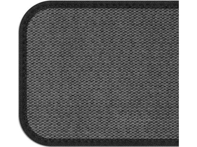 Black Ripple Carpet Stair Treads W100218