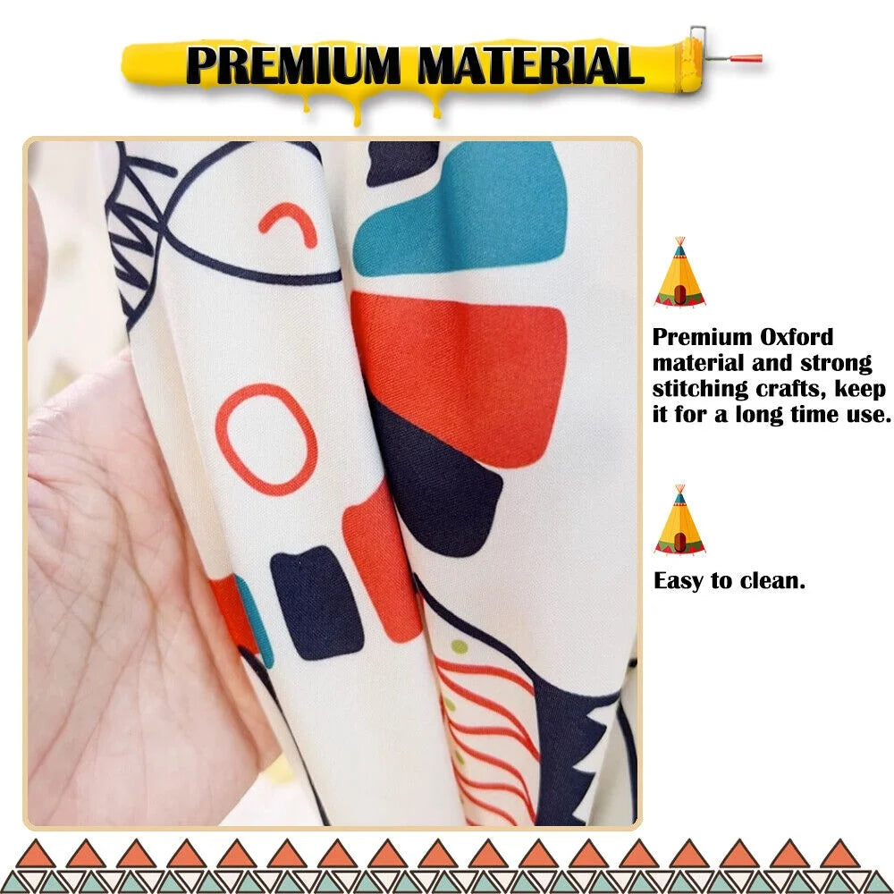 Indian Teepee Kids Playhouse with Carrying Bag Z532