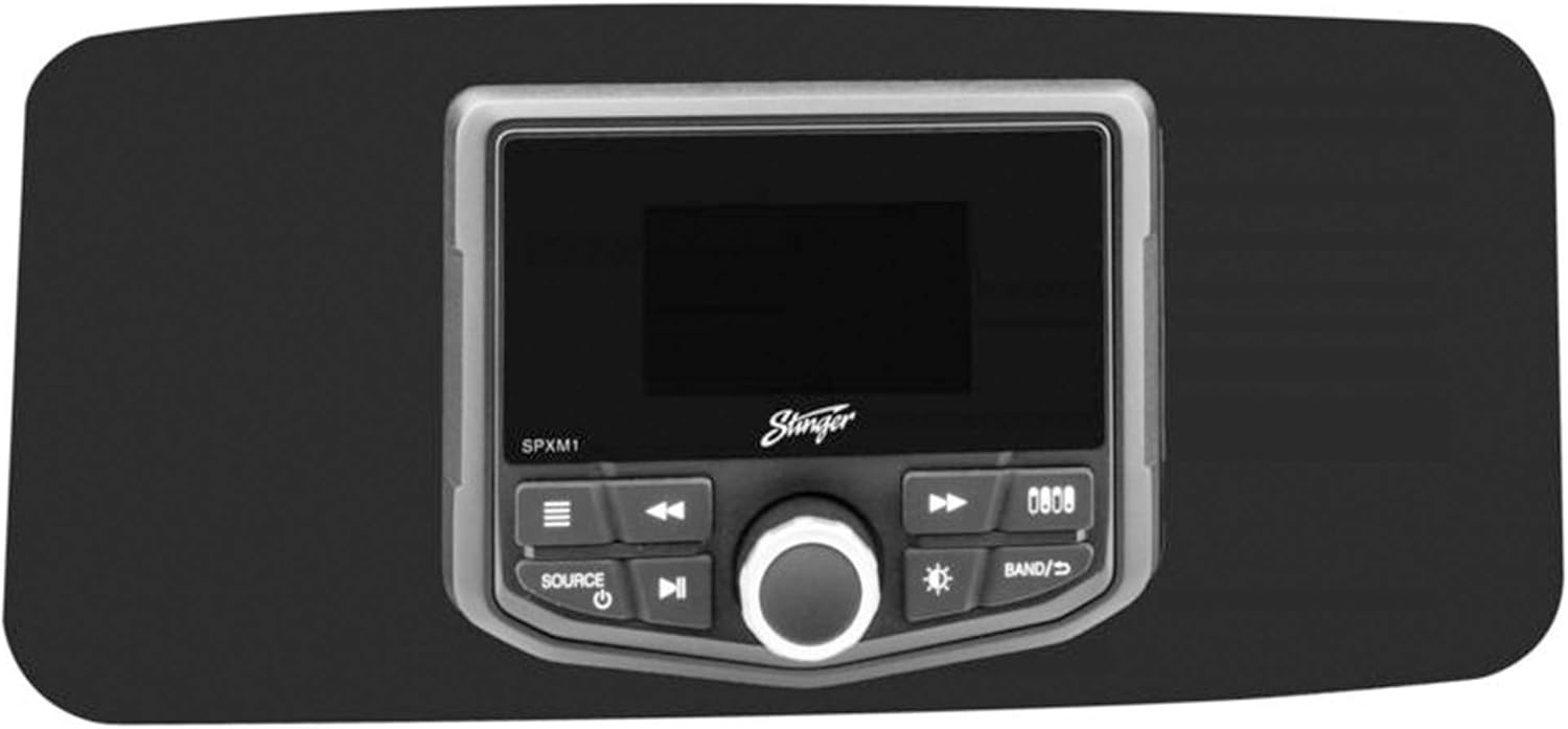 Black Marine Radio Dash Kit C7075