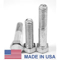 0.5in. -13 x 7.5 in. PT Coarse Threaded Grade 8 Hex Cap Screw, USA Alloy Steel Yellow - Zinc Plated - 40 Piece T997