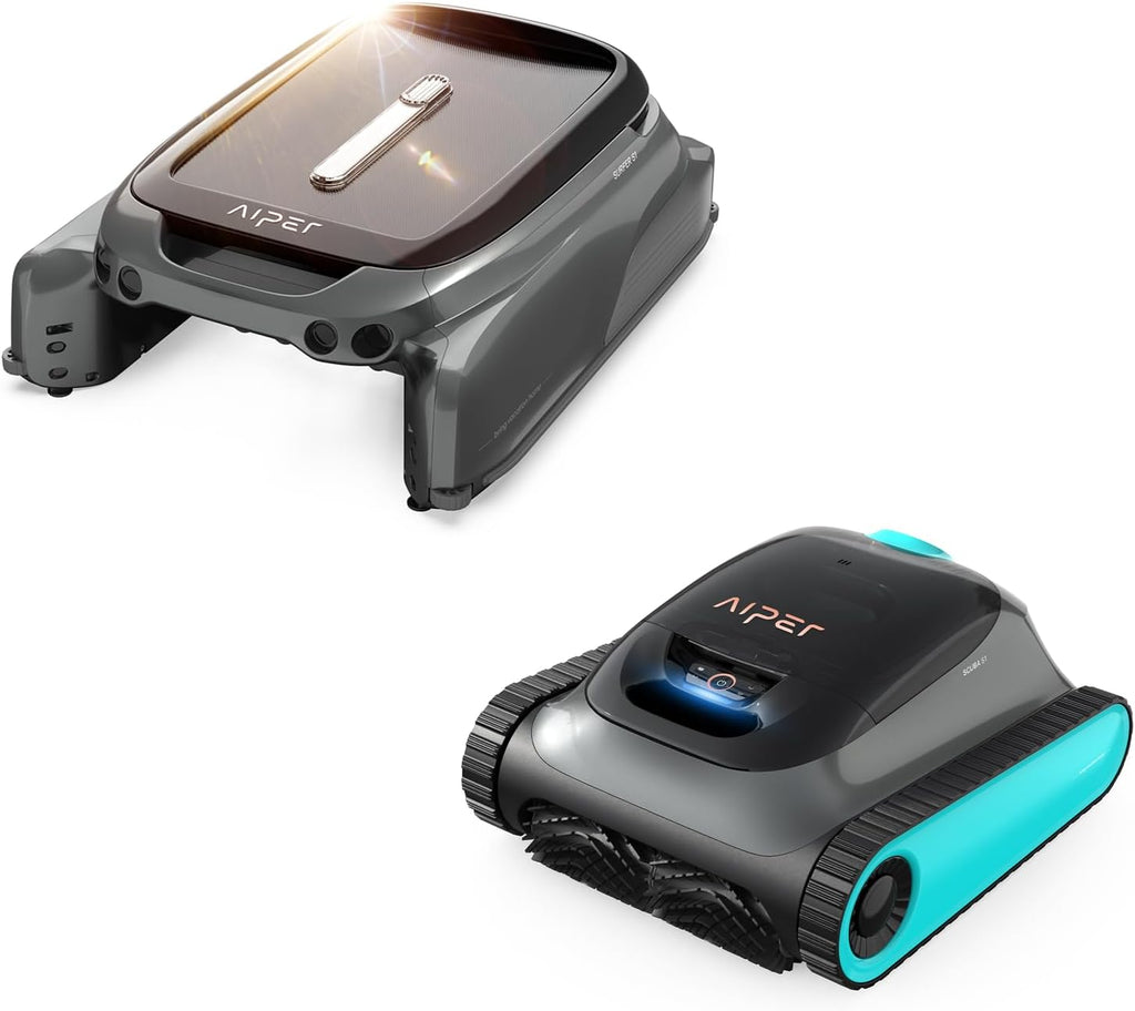Robotic Pool Cleaner with Robotic Pool Skimmer Q636326