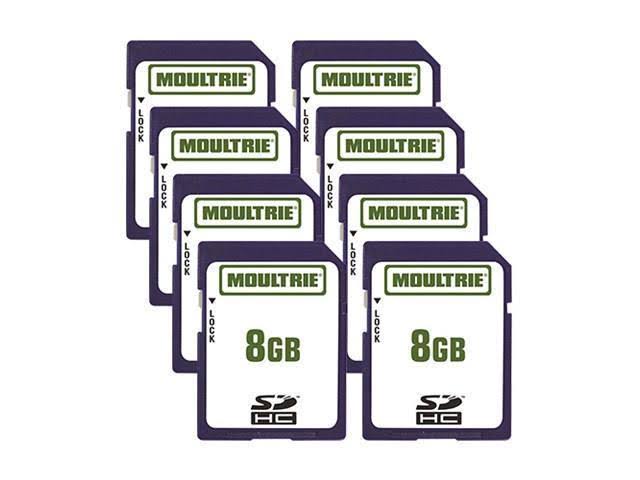 8GB SD Memory Card (8-Pack) H372