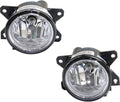 Fog Light Assembly for Honda Civic Sedan 2016 2017 2018 2019 Pair T7780