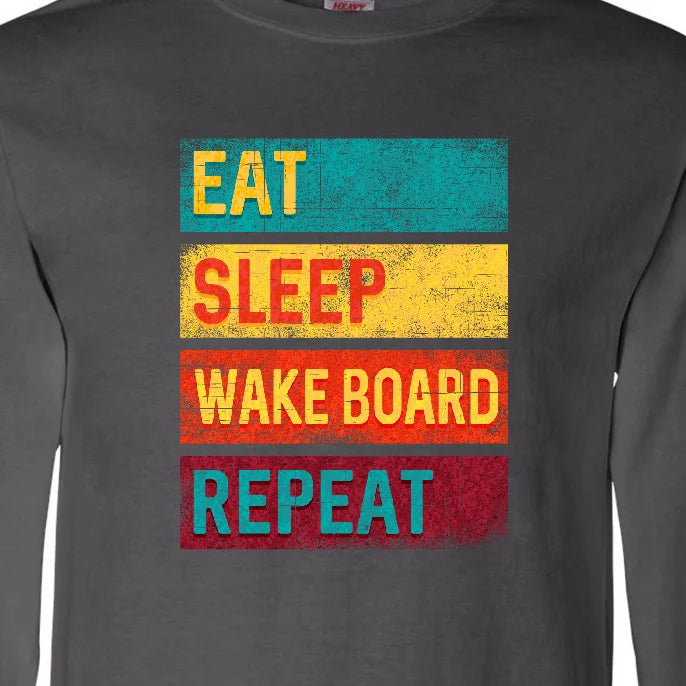 Wakeboarding Long Sleeve T-Shirt W686