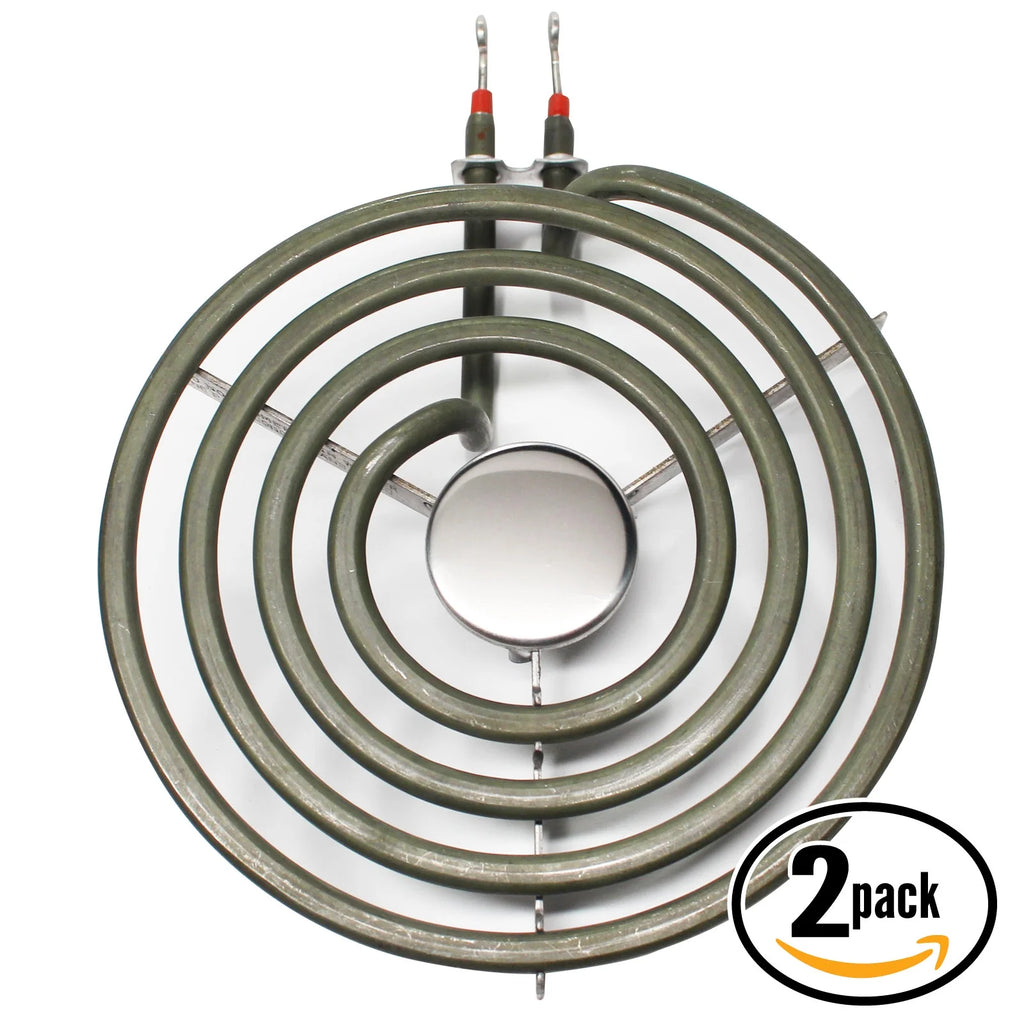 2-Pack 6 inch 4 Turns Surface Burner Element for Range, Stove & Cooktop B14338