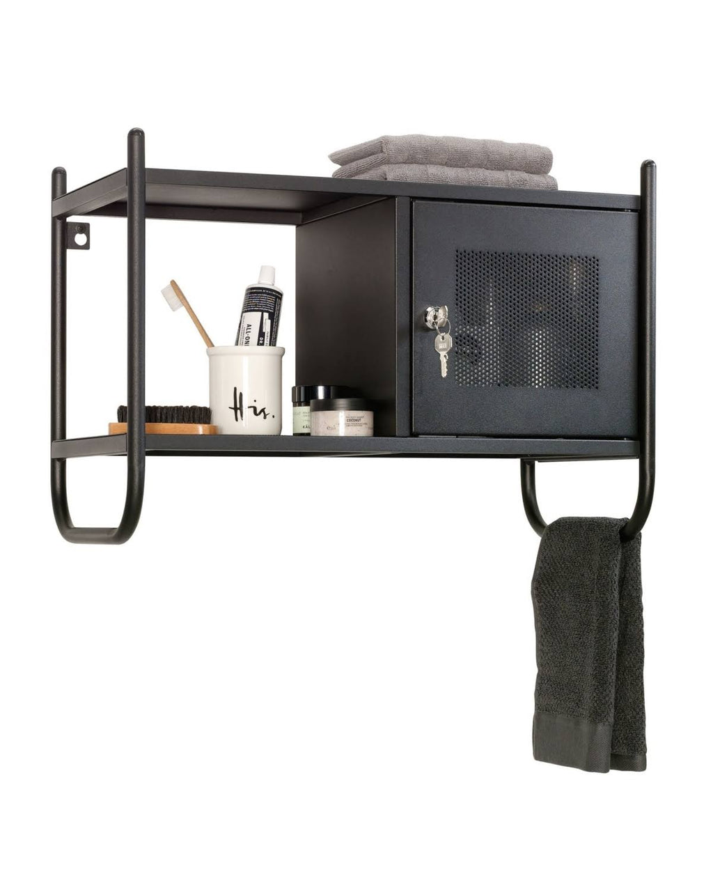 Black Wall Cabinet G359