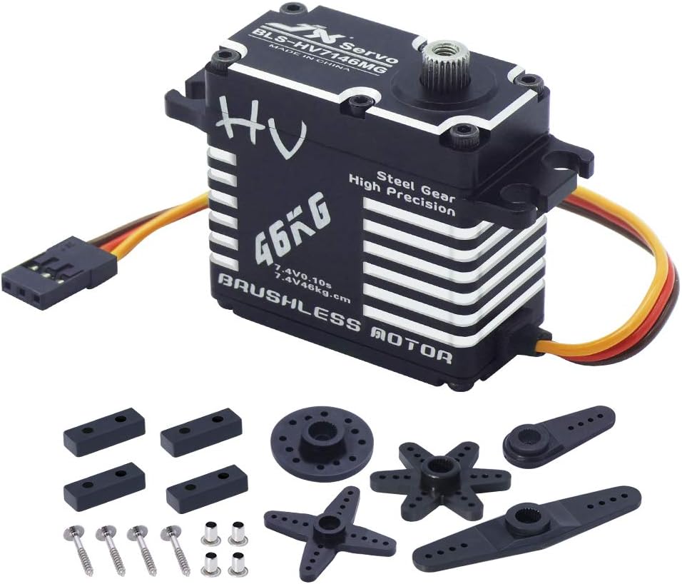 46kg Brushless Full CNC Digital Servo, Pack of 2 E8950