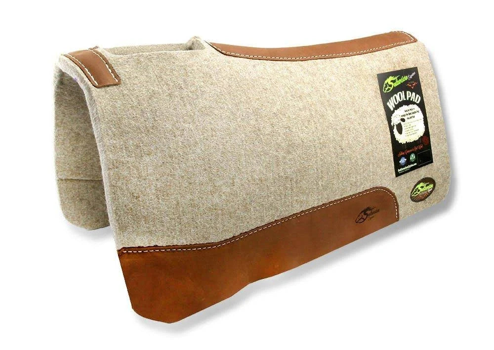 100% Extra Fine Wool Saddle Pad B424