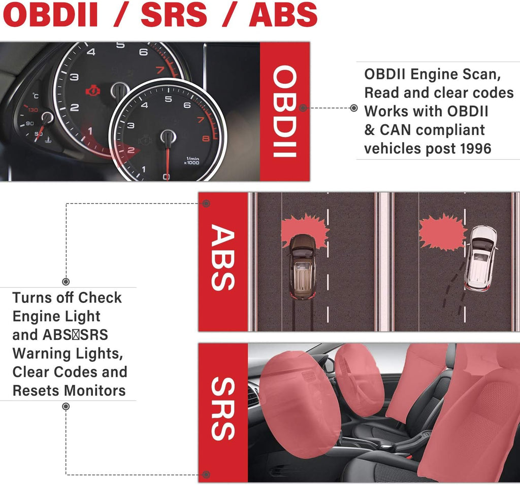 Automotive Diagnostic Scan Tool OBD2 Scanner Z195