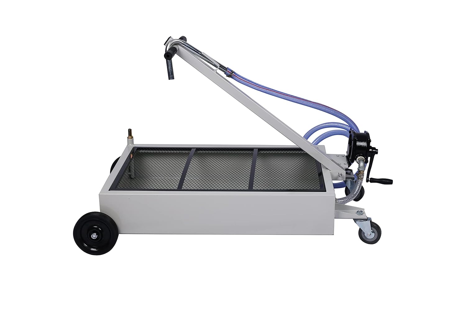 15-Gallon Oil Drain Pan with Hand Pump I53415