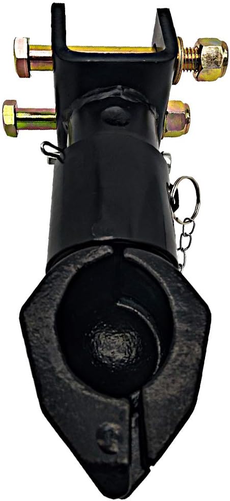 Adjustable Channel-Mount Trailer Coupler, 2-5/16 in, 12500LBS, Black, Pack of 2 K746