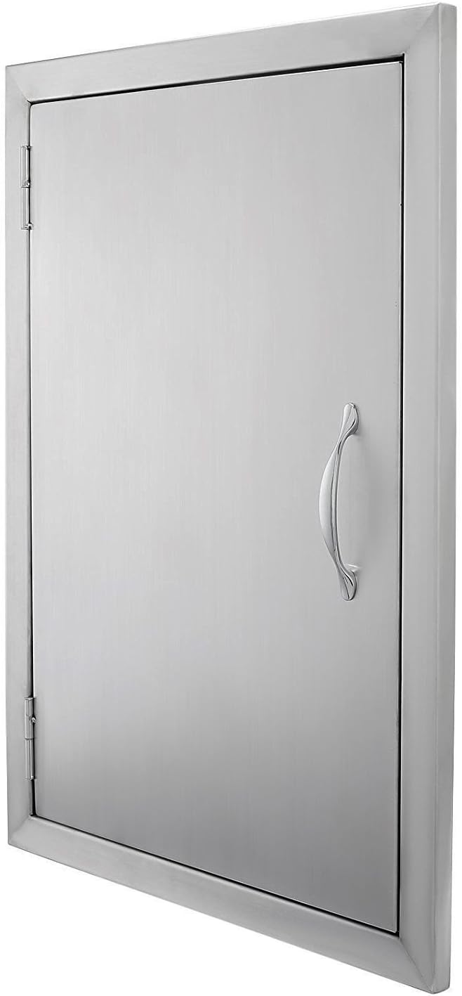 17 W x 24 H 304 Stainless Steel BBQ Access Door R719382