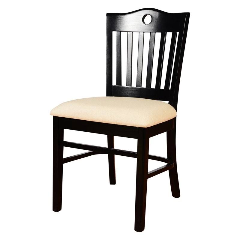 Black Beechwood Side Chair (Set of 2) Z640874