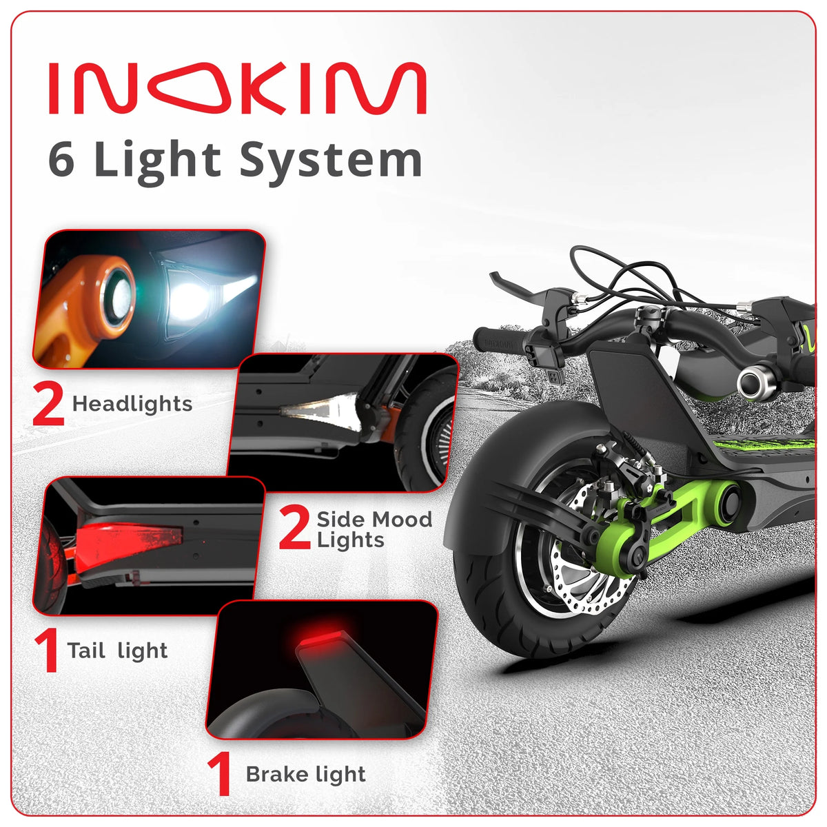 Green Electric Scooter J943584