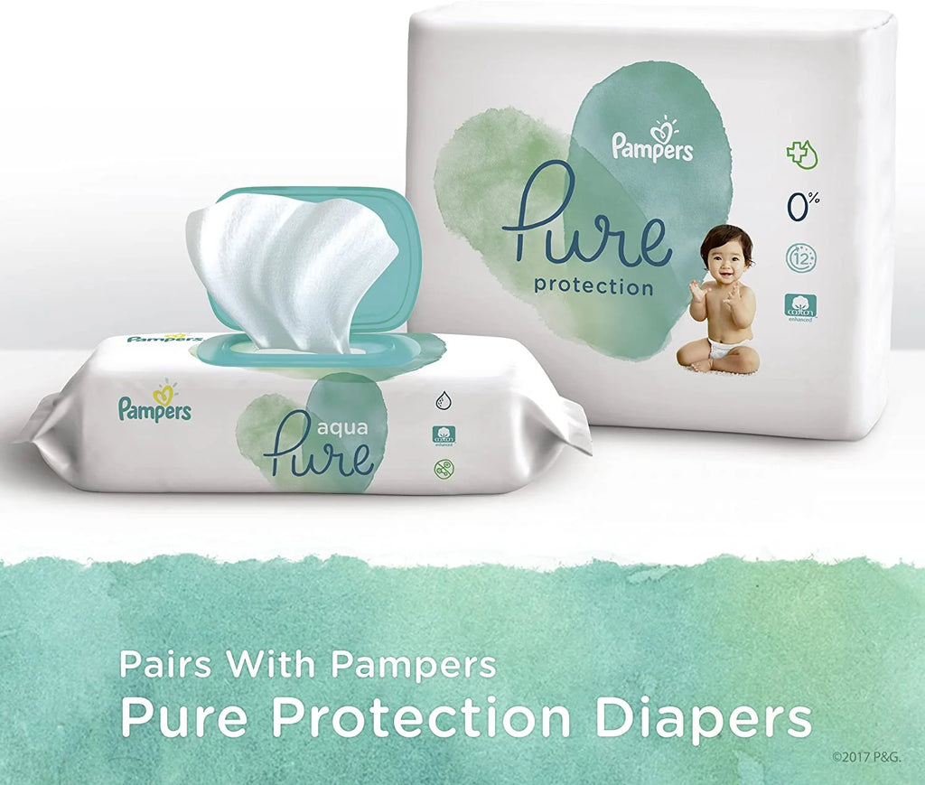 448 Count Unscented Baby Diaper Wipes O521