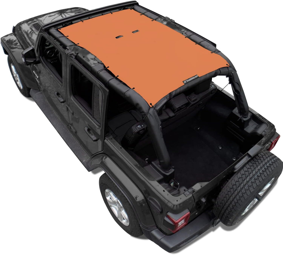 Black Mesh Front & Rear Sun Shade Cover E129
